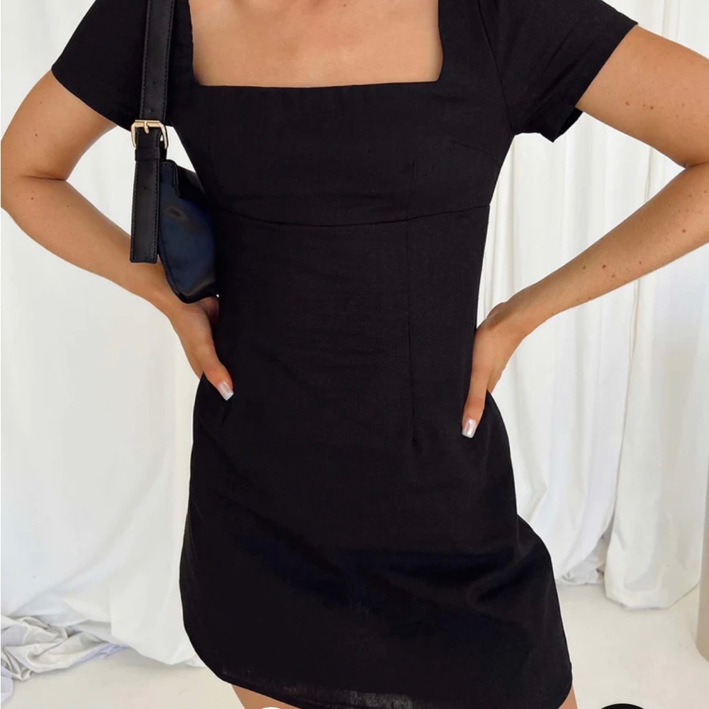 Black Princess Polly HASTINGS MINI DRESS